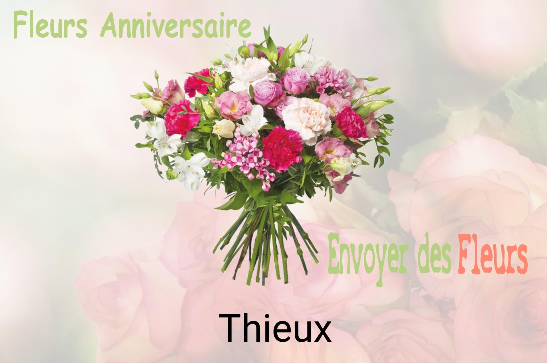 Bouquet de fleurs d’anniversaire livré à Thieux