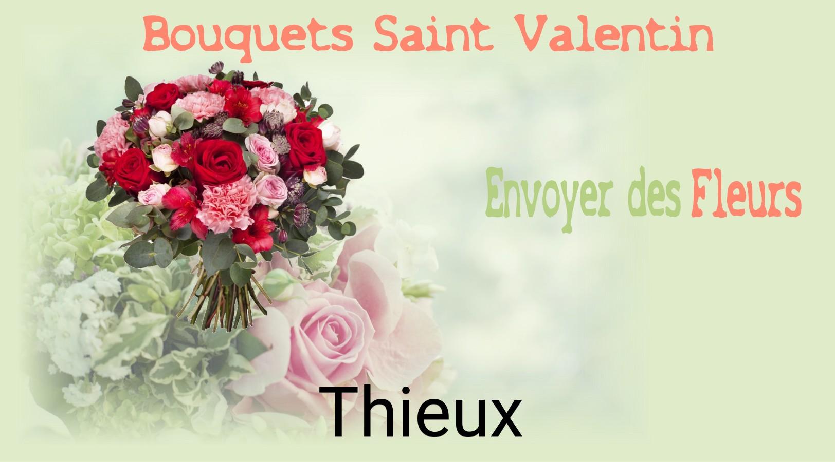 Roses de Saint-Valentin livrées à Thieux